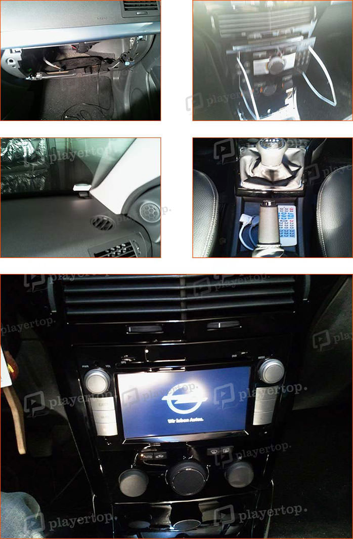 montage autoradio opel astra gtc 2009